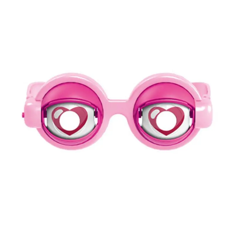4 HBB 1PC Kids Novelty Toys Crazy Eyes Funny Glasses Children Toys Creative Boy Girl Game Play Toy Plastic Glasses 4 Colors - Цвет: 4