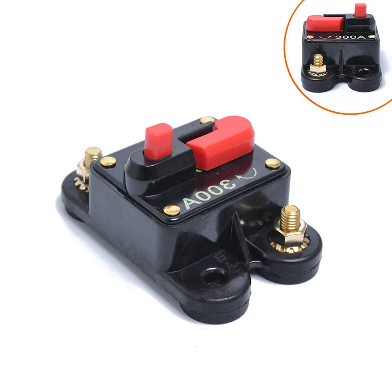 300Amp DC Автоматический выключатель морской стерео аудио Предохранитель 12V