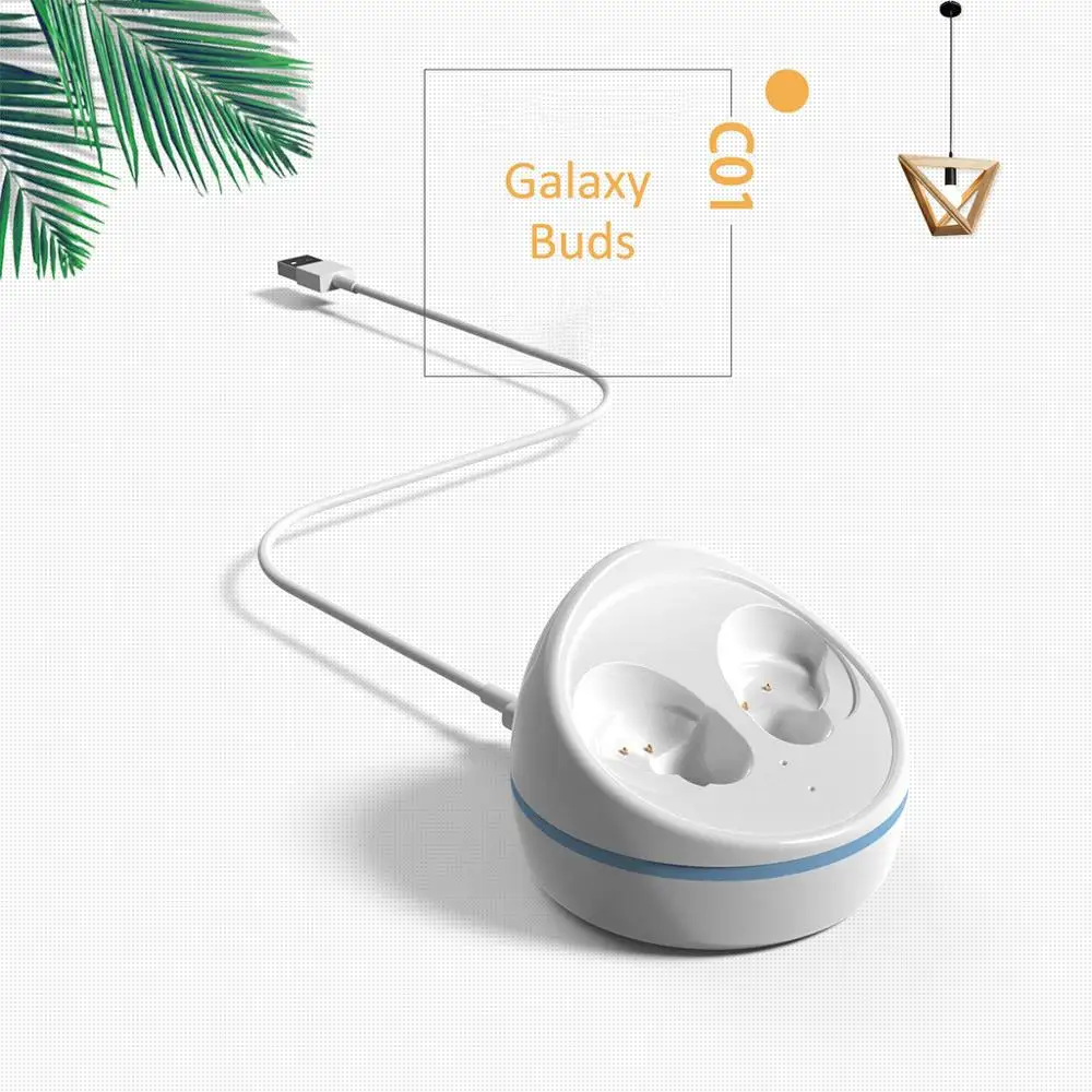 Чехол для зарядки Сменный зарядного устройства док станция samsung Galaxy Buds Bluetooth
