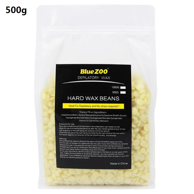 500g Waxes Многофункциональный Профессиональный нагреватель горячего воска, Спа Ручной эпилятор для ног, парафин, нагреватель воска, машина для удаления волос - Цвет: 500g Waxes