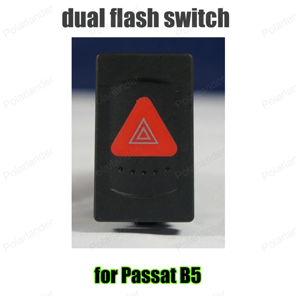Для VW P assat двойная кнопка вспышки B5 3B0 953 235 аварийный выключатель сигнала|emergency light