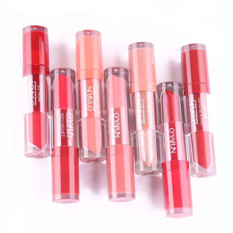 OYAFUN матовая красная жидкая губная помада rouge a levre мат сексуальные цвета краска блеск для губ водостойкий стойкий металлический цвет
