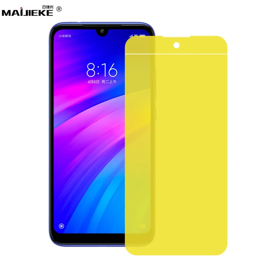 9D мягкая Гидрогелевая Передняя и задняя защитная пленка для Redmi 7 Note 6 Pro полная
