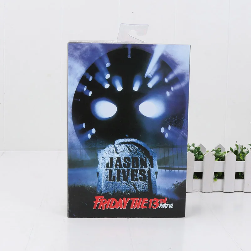 5 in box NECA 3D Friday figure 13th Freddy vs Jason Voorhees фигурка ПВХ фильм ужасов коллекционные вещи модель игрушки - Цвет: 5 in box