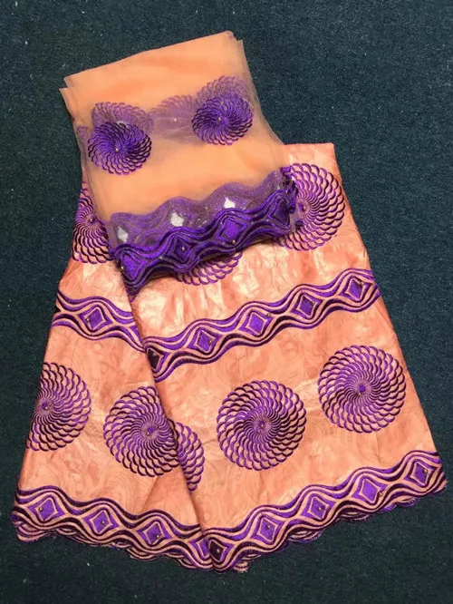 Африканский Кружево Ткань морской Базен Getzner Лидер продаж Высокое качество