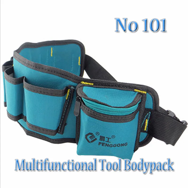 

Hardware Mechanic's Electrician Canvas Tool Bag Belt Utility Kit Pocket Pouch Organizer Multifunctional tool pockets NO:101