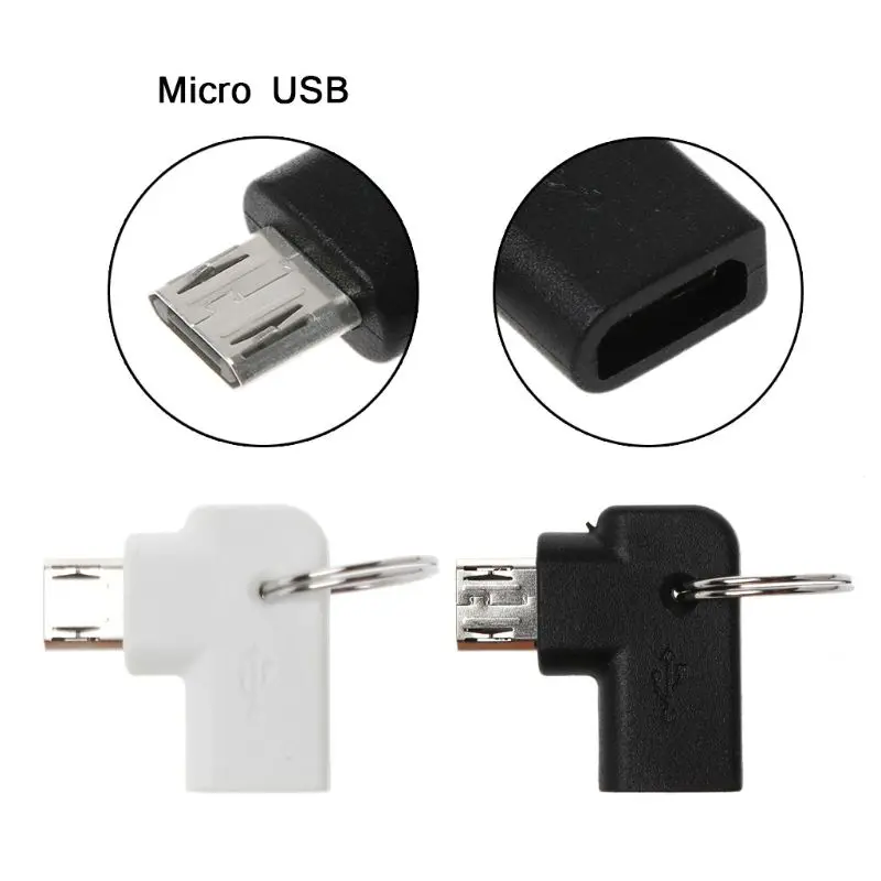 90 градусов Micro USB мама-папа Зарядка конвертер разъем адаптер для samsung huawei Xiaomi zte Android мобильного телефона