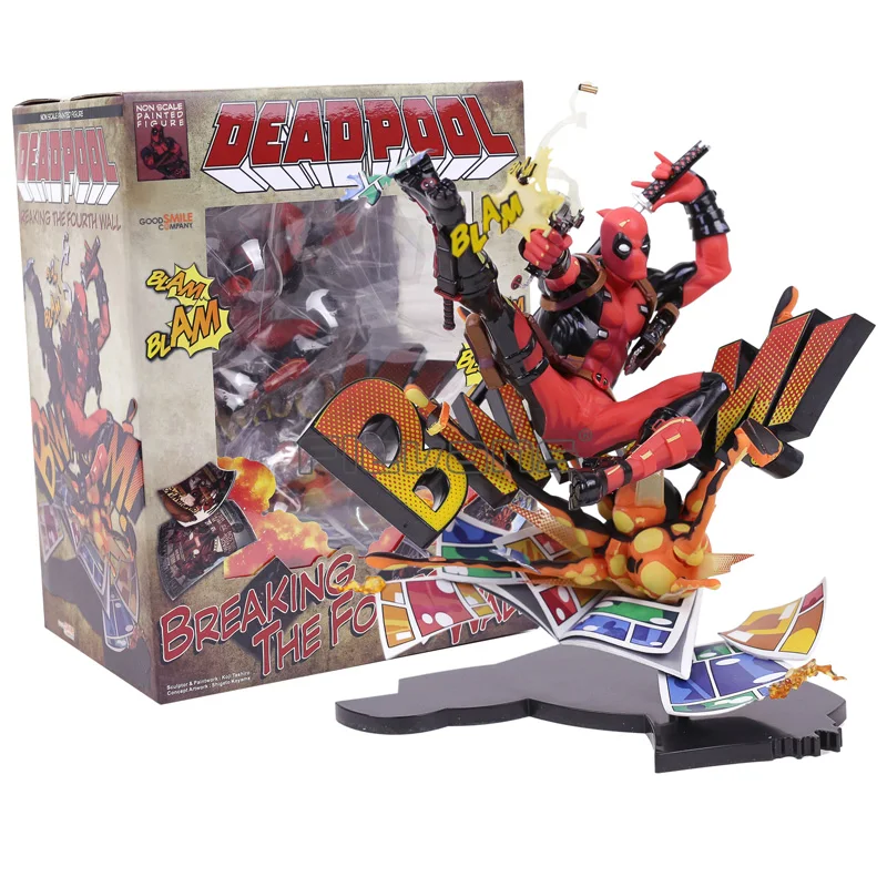 

Deadpool Breaking The Fourth Wall Complete Figure Model Toy 20cm