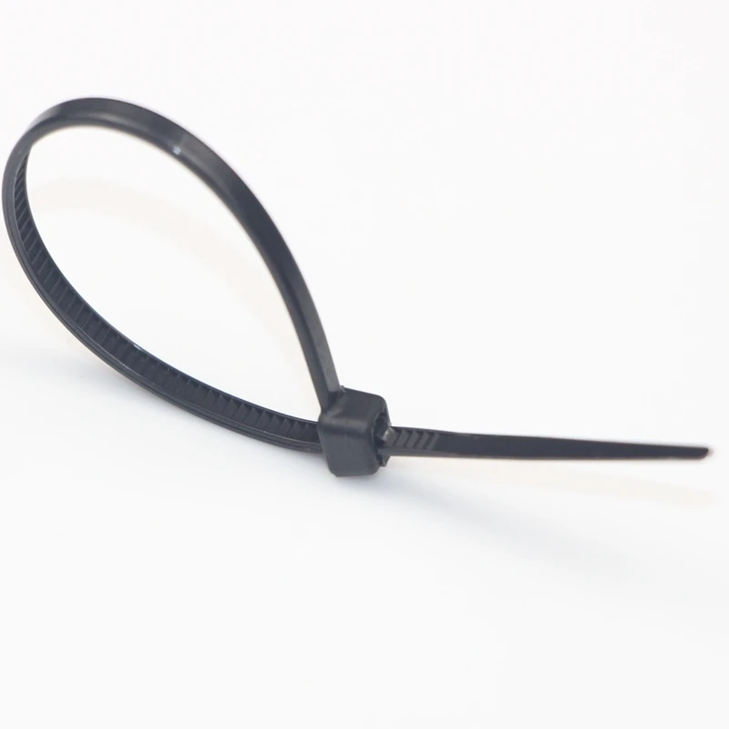 3*100mm Self-Lock Type Plastic Nylon Cable TieNational Standard Wire Fixed White/Black 1000pcs/lot | Обустройство дома