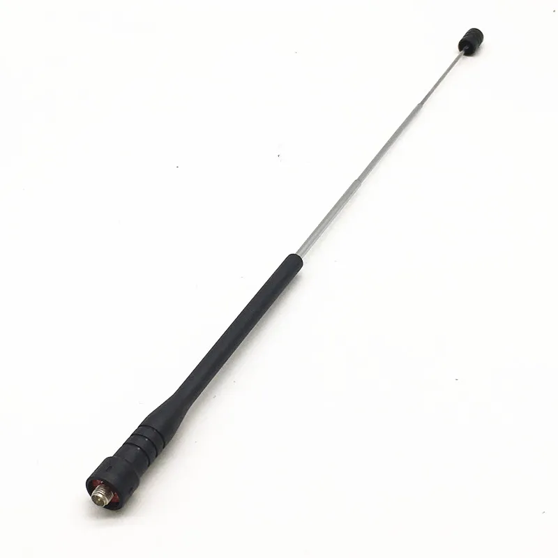 Телескопическая антенна SMA мама UHF VHF Двухдиапазонная 144/430 МГц 11 41 см для рации Kenwood