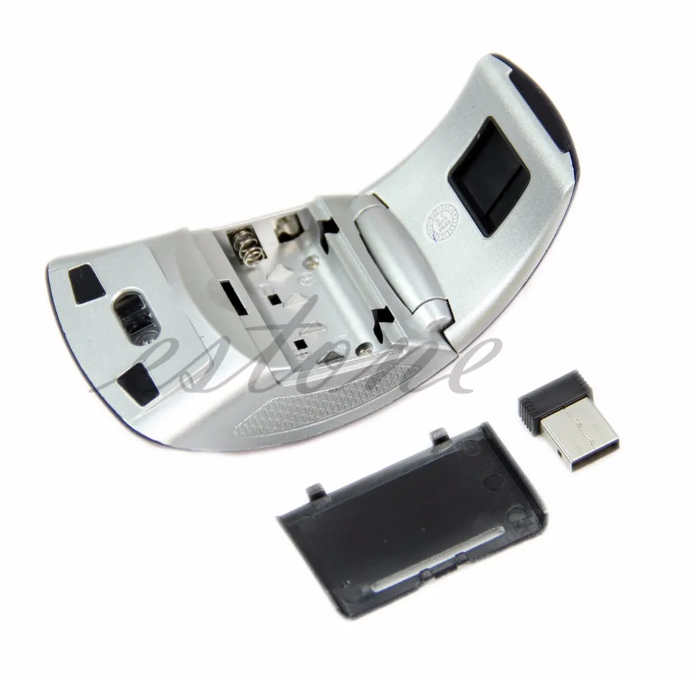 1 Набор мышей USB 2,4G защелкивающаяся приемопередатчик складная беспроводная мышь Беспроводная складная мышь Высокая скорость Новинка