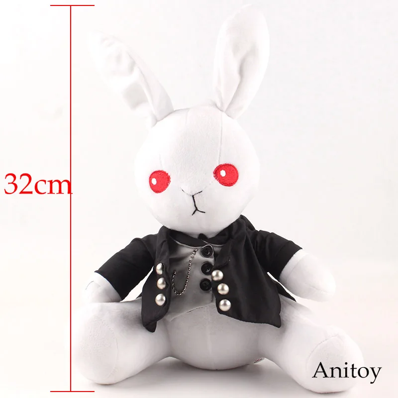 Мультфильм Черный Дворецкий Ciel Lapin Мягкая кукла аниме ткань плюшевая игрушка подарок на день рождения 32-35 см