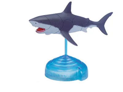 Набор из 4 штук Assorted 3D морских животных головоломок первого поколения ukenn для сборки моделей детских образовательных игрушек 5266.