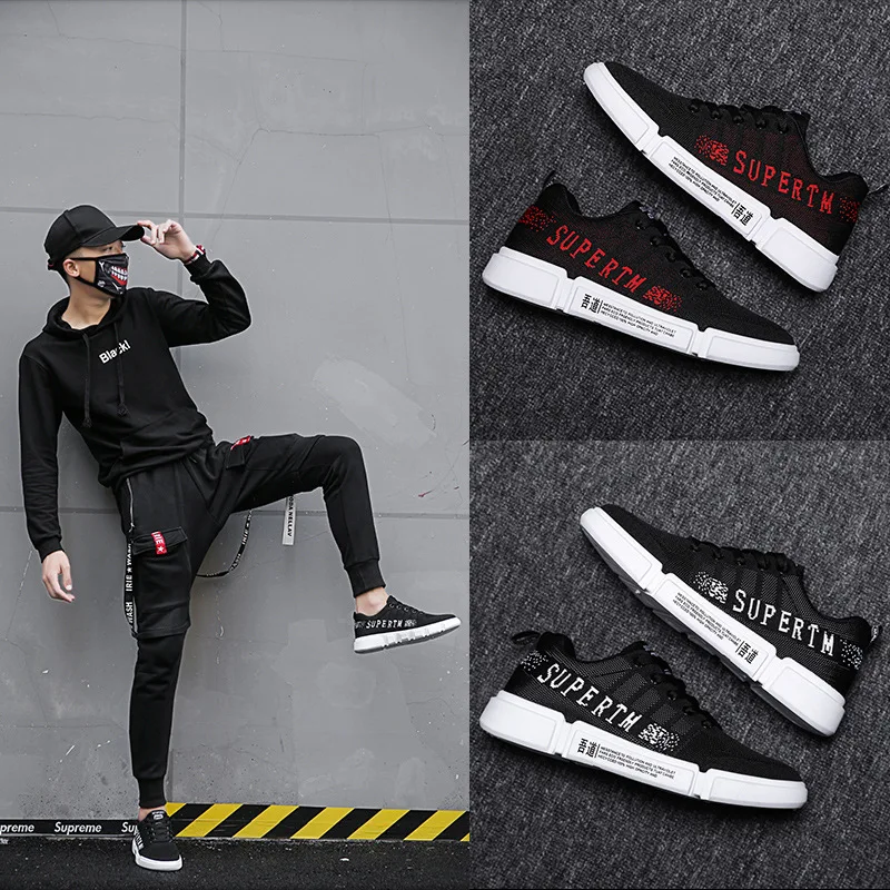 Hot sale 2019 New Trend Runshoes Men Sneakers Breathable Mesh Shoes Eva Women Sports Cool Boy plus large size 39-44 | Обувь