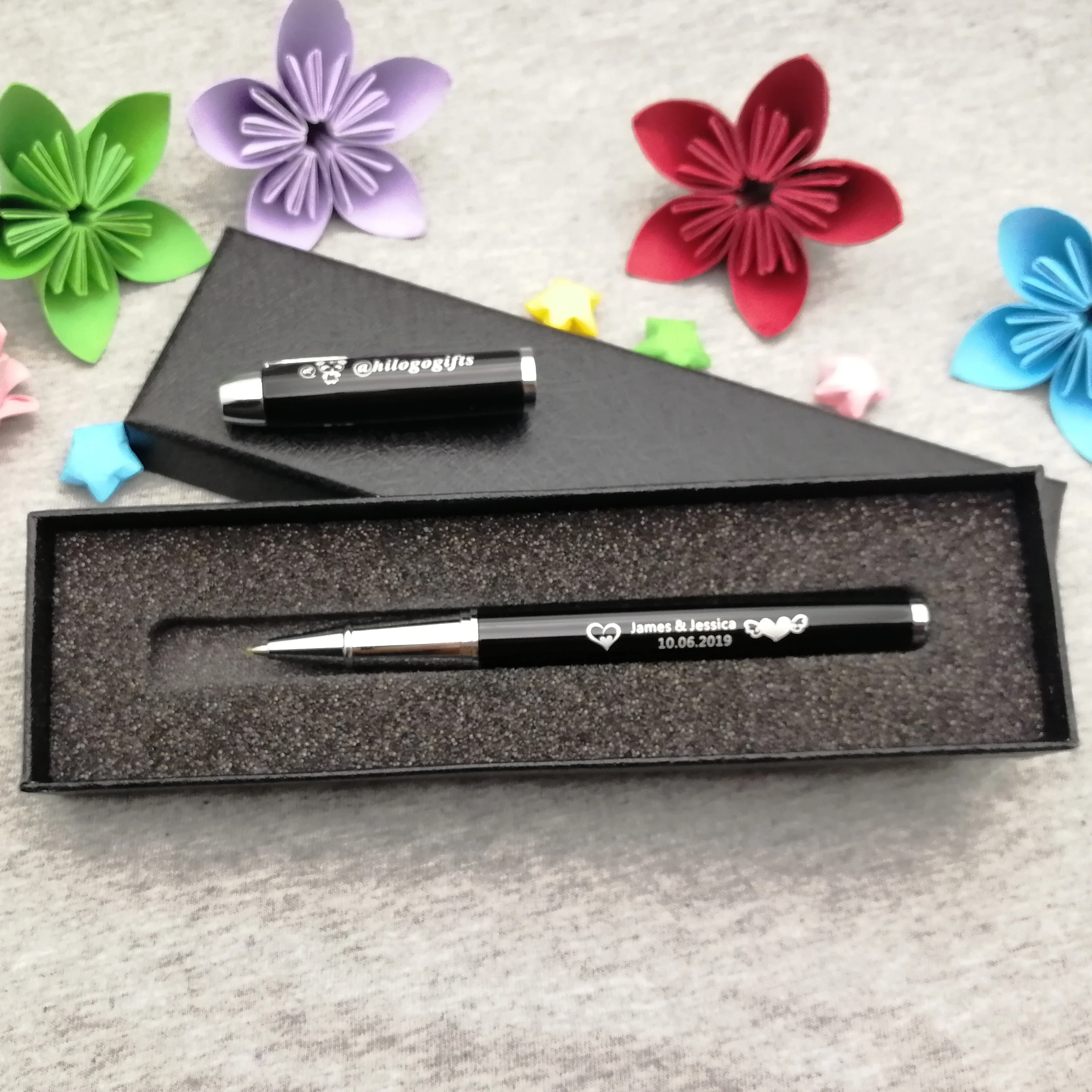 ¡Este es mi bolígrafo! Plumas de lujo, regalo de cumpleaños único personalizado gratis con su texto de nombre, nuevo regalo de padrino de boda, bolígrafo de GEL de 5 colores