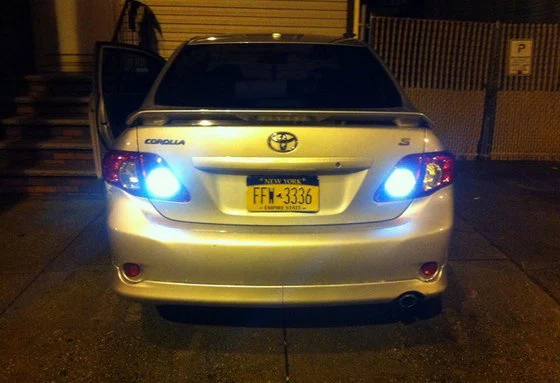 2 шт. 360 градусов освещения светодиодный резервный лампы фары заднего хода нет