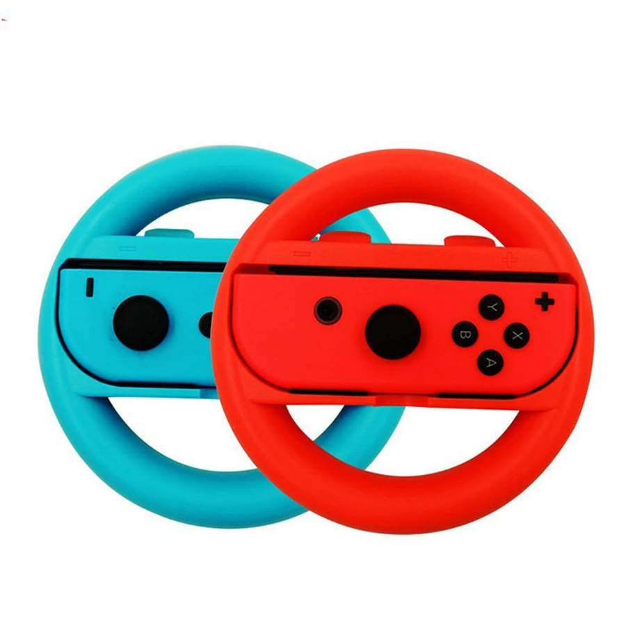 10 игровых аксессуаров для Nintendo Switch гоночное колесо + 2 рукоятки ракетки тенниса 4