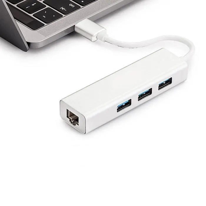 4 в 1 Мини практичный Многофункциональный Порты usb Тип C 3 0 концентратор