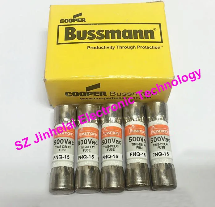 

New and original FNQ-15 Time-delay Supplemental fuses 15A 500V