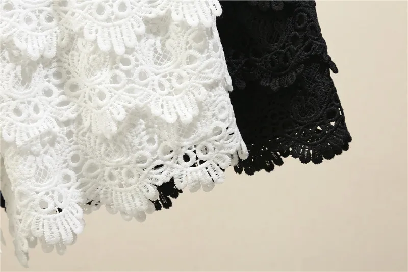 4xl Большие размеры шорты женские Летние Стильные 2018 feminina Новые кружевные