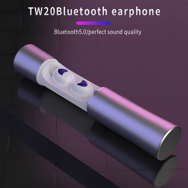 TWS 20 bluetooth 5 0 беспроводные наушники в ухо Беспроводная гарнитура