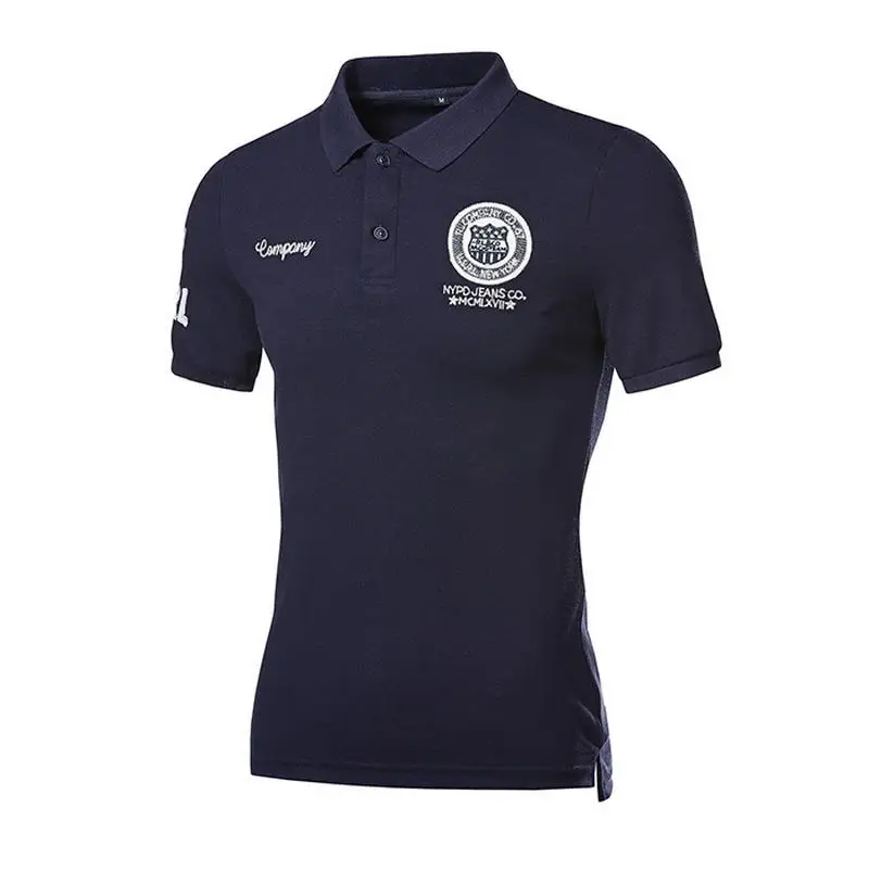 Мужская Однотонная футболка поло с коротким рукавом ralphmen модель MT216 большого