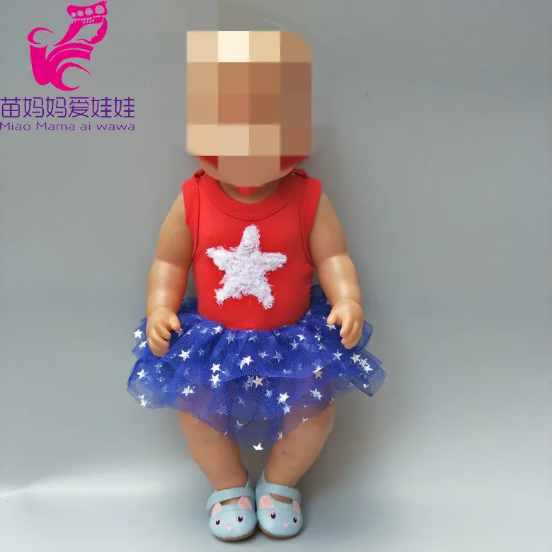 Для 43 см для ухода за ребенком для мам baby doll красная решетка платье высота 40 см Одежда для куклы-младенца для 18-дюймовой девушки куклы, детские подарки