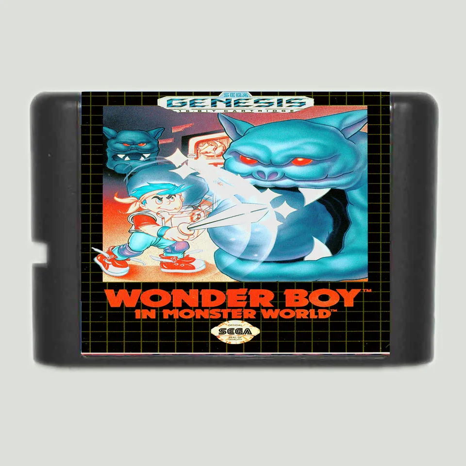 

Wonder Boy 16 bit MD Game Card For Sega Mega Drive For Genesis