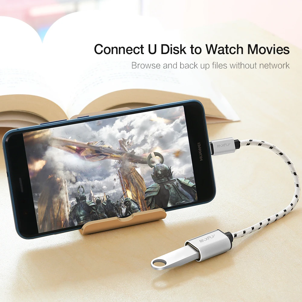 RAXFLY Micro USB адаптер папа к 2 0 Женский OTG кабель для Xiaomi Huawei Samsung Galaxy S4 S5 S6|otg usb adapter|otg