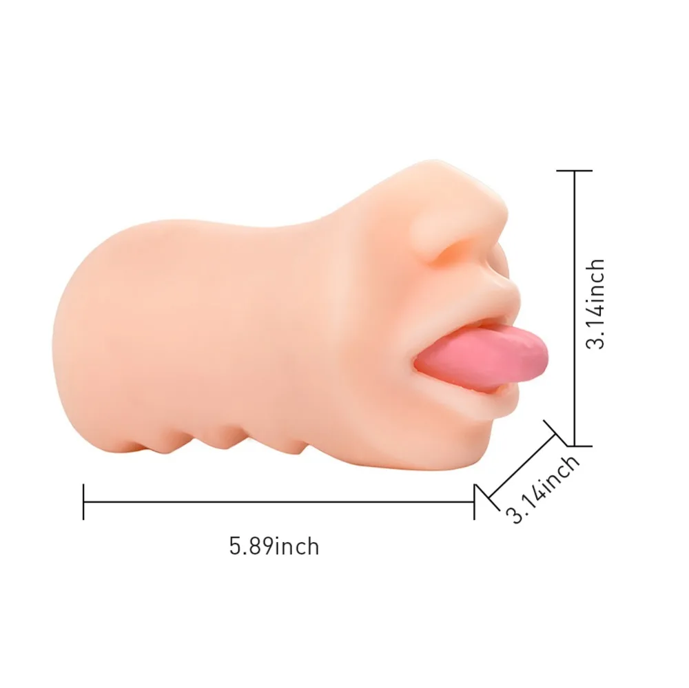 Эротический Мужской мастурбатор с глубоким горлом Реалистичная Вагина оральный