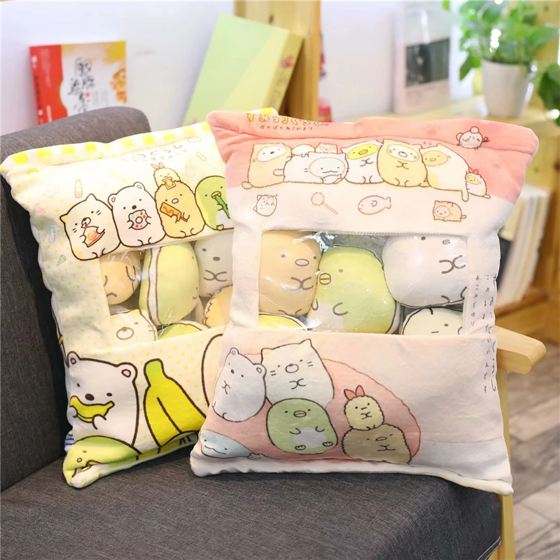 Candice guo! Симпатичная плюшевая игрушка в одной сумке Sumikko Gurashi биологическая мягкая