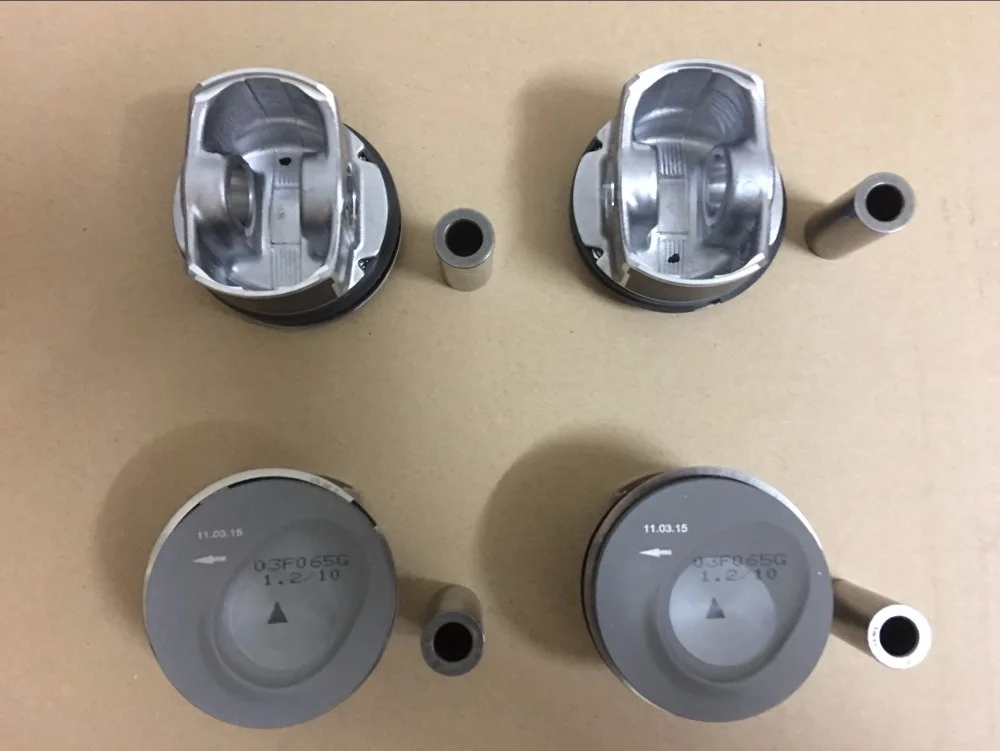 Поршень 03F107065A 03F107065F 03F107065G для Audi VW 1 2 Tsi CBZA CBZB|Клапаны и детали| |