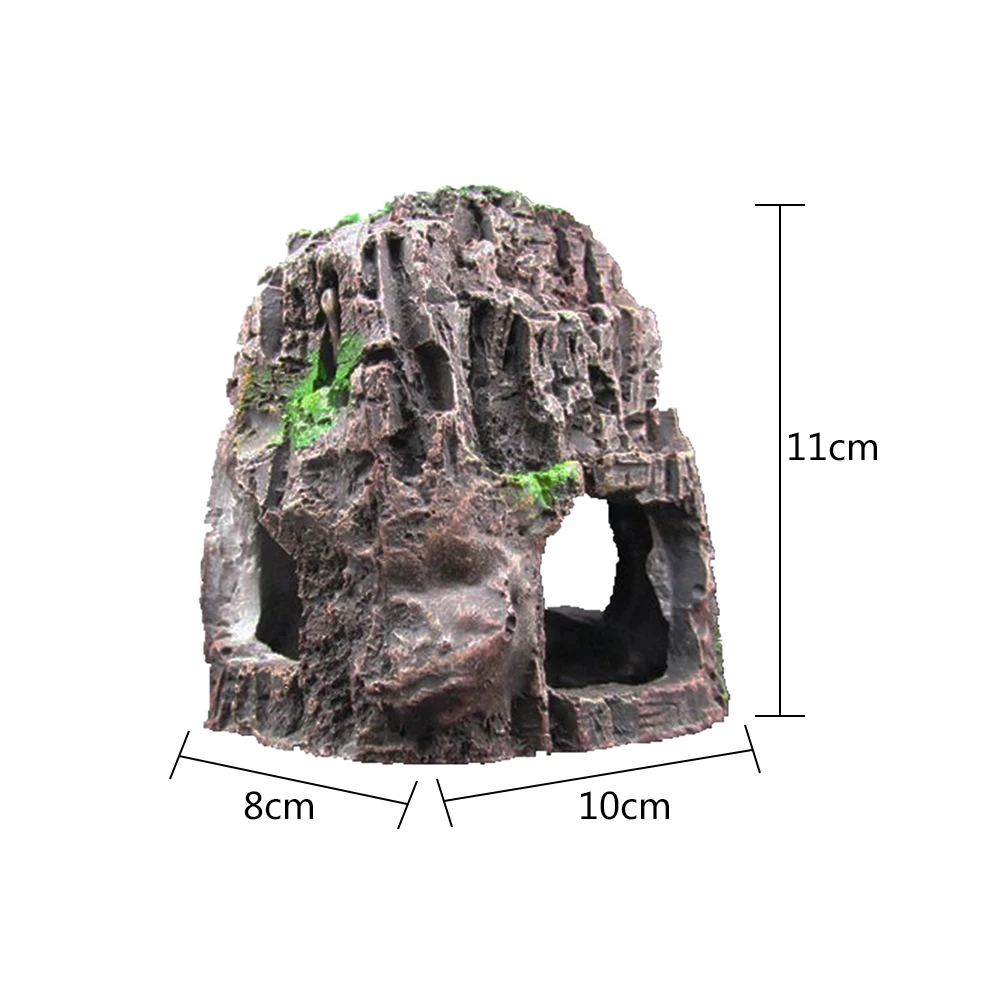 Аквариумный искусственный Коралл раковины Rockery корабль затонувший фон корабль обломки аквариум раковина Дерево Рыба отверстие для побега