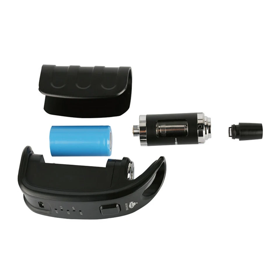 

Hot sell Original Green Sound GS Q16 Navigater Vape kit 900mah box Mod 510 thread 1.5ml vape tank Electronic Cigarette vapor kit