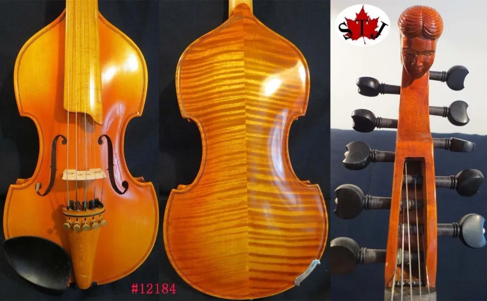 Бренд SONG бренд Maestro 5*5 струн альта диамоза 4/4 резная шея для скрипки #12184 | Спорт и