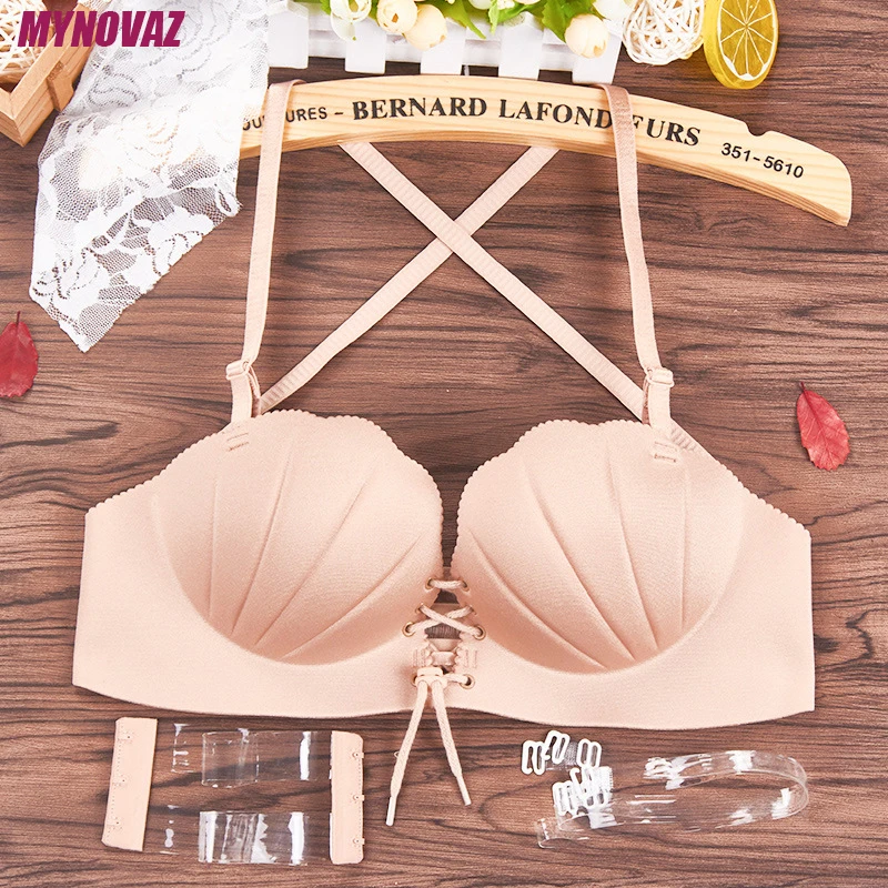 Mynovaz Новый Одна деталь Бесшовный Бюстгальтер Push Up Нижнее Бельё для девочек Для