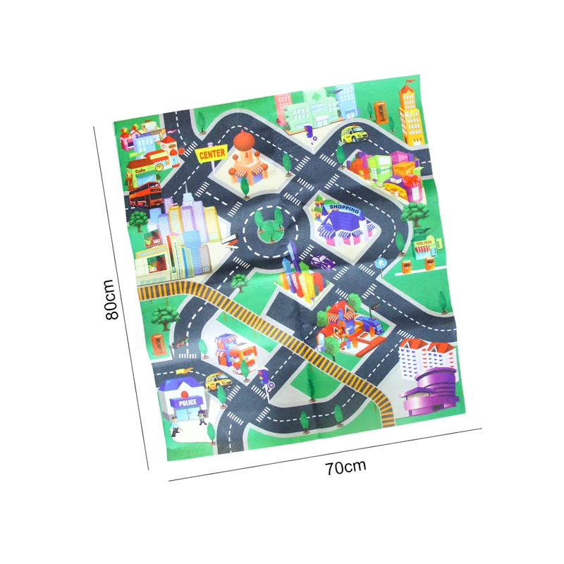 Nashan play mat пазл коврик tapis jeux voiture enfant jeu хлопок пазлы ковер для машинок дети детский