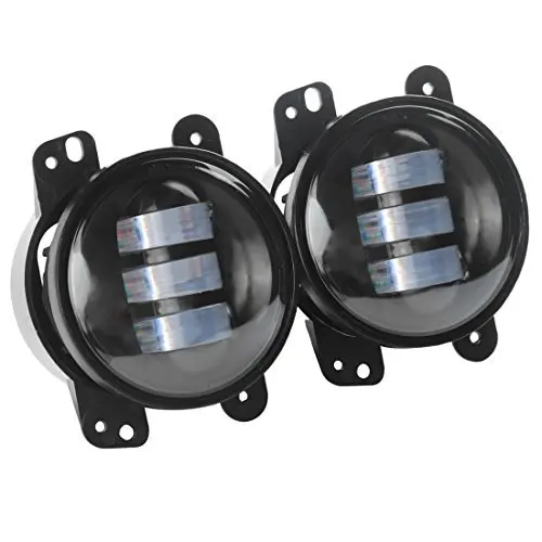 Promotion! 1 Set 4inch 30W Front Led Fog Light For Jeep Wrangler JK 5 Dodge Magnum 05-08 Chrysler 300 PT Cruiser 05-10 |