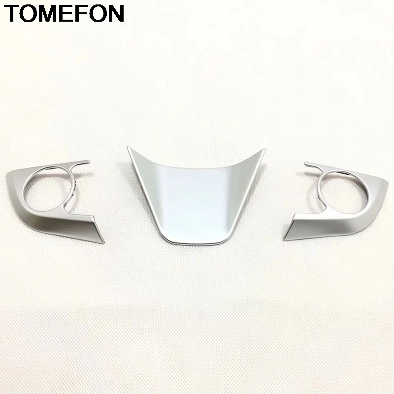 TOMEFON для Toyota Camry XV70 украшение рулевого колеса накладка рамка литье салонные аксессуары ABS