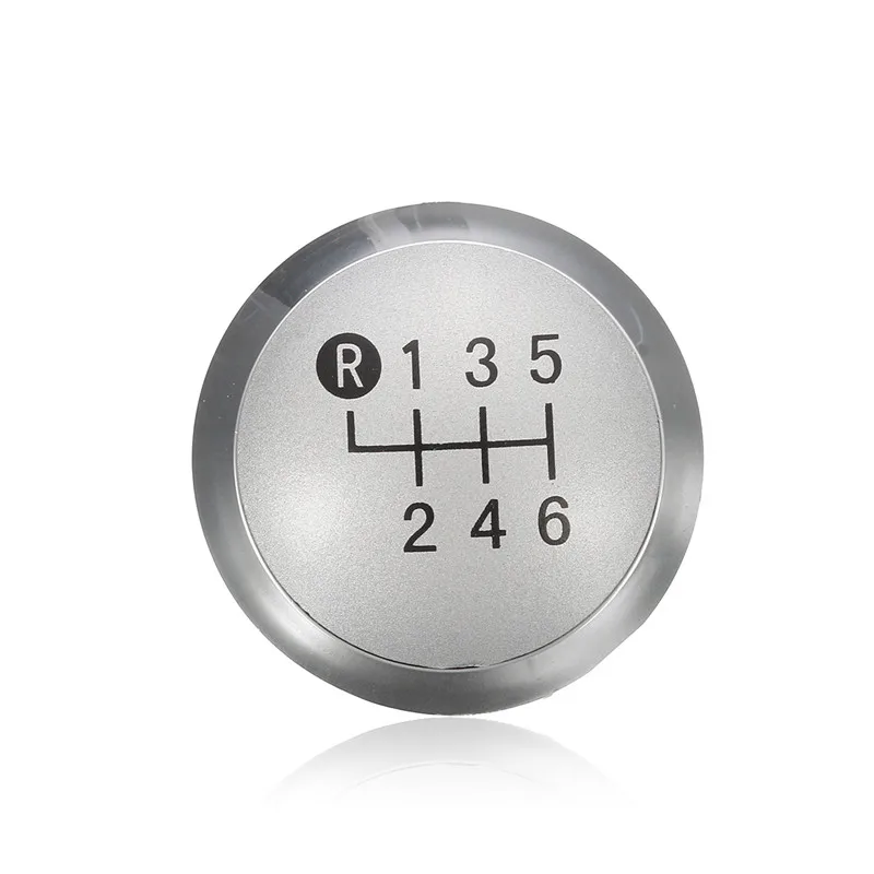 6 Speed 5 скоростей/6 скоростей Хромированная ручка переключения рулевого механизма автомобиля крышка крышки для Toyota Auris 2007 2008 2009 Авто запасные части - Название цвета: 6 Speed