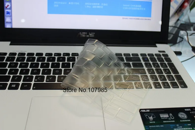 Ультратонкий защитный чехол для клавиатуры из ТПУ Asus Y581C Y582C Y582MD Y583LD S550C S56C S56X VM580L