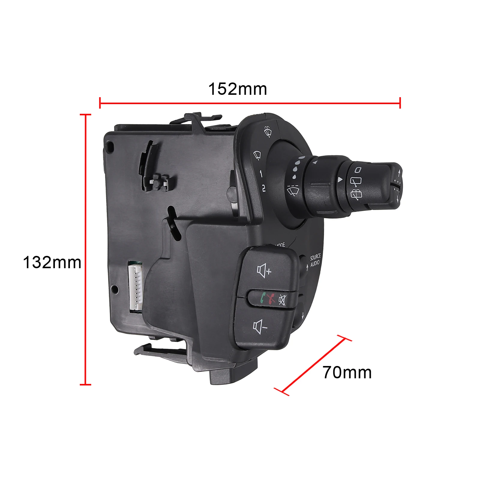 Justech Новый переключатель стебля стеклоочистителя 7701068114 для Renault Clio MK3 2005 2012