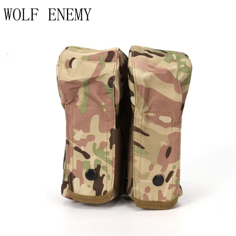 WargameTactical клип двойной Mag сумка для патронов Пистолетная обойма Молл обоймы USUG RD AK