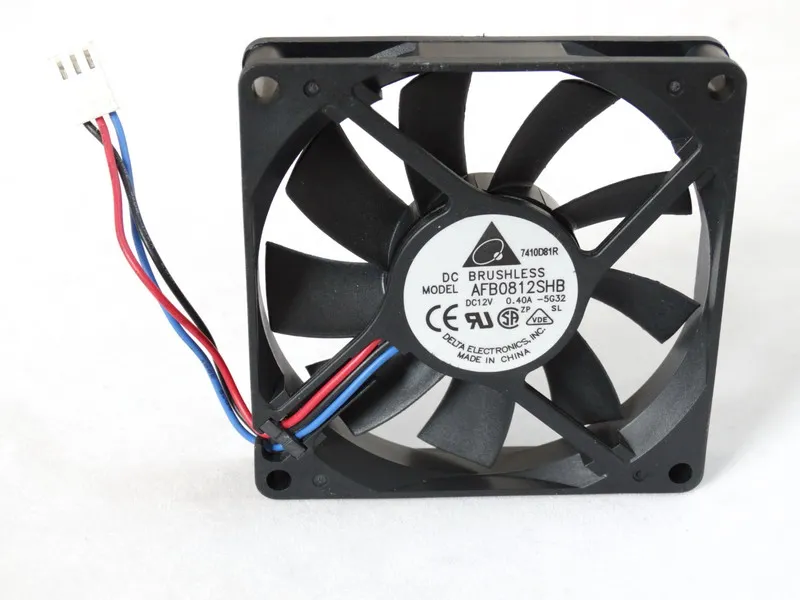 Вентилятор охлаждения DELTA 8 см 8015 12В AFB0812HB AFB0812HHB AFB0812LB AFB0812MB AFB0812VHB|cooling fan|8015 fancooling fan