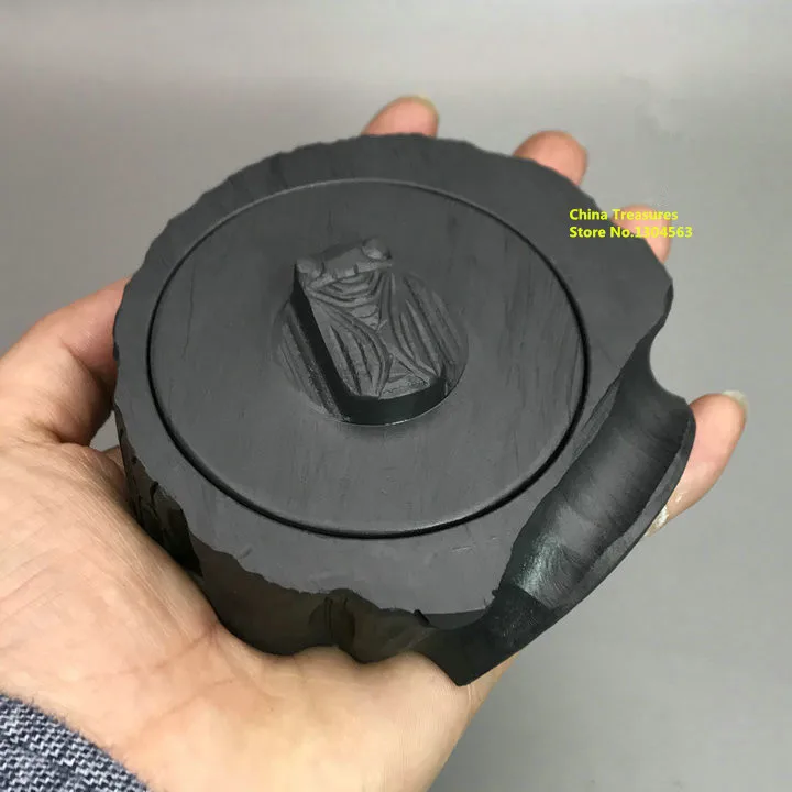 Китайские шлифовальные чернила Inkstone хорошо изготовленные из натурального камня