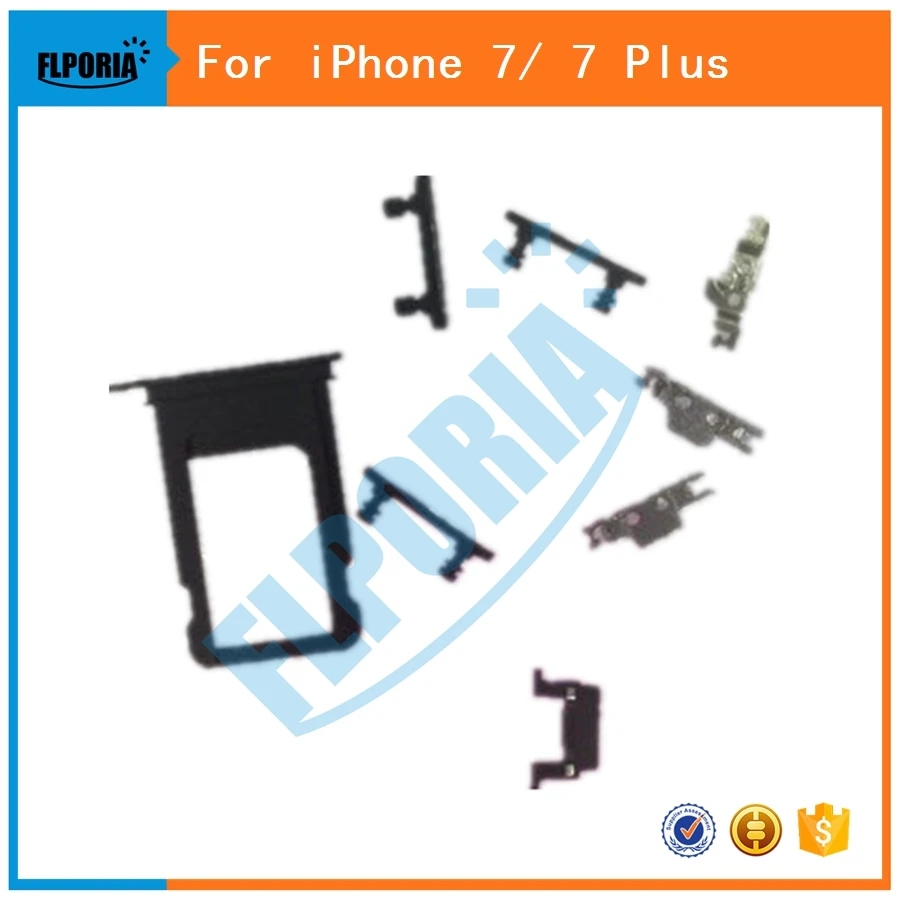 FLPORIA Новое поступление для iPhone 5 6 7 Plus задняя крышка батарейного отсека задняя крышка корпуса Дверь чехол для iPhone 5S 6 S 7 7G 7 P 7 Plus