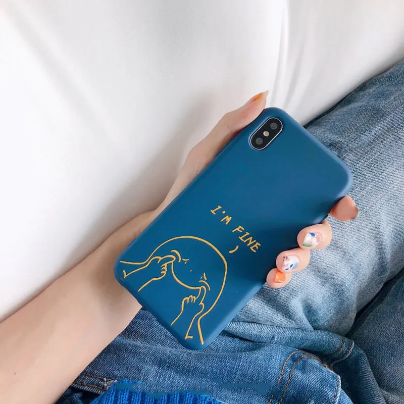 Для iphone XS max XR чехол для телефона Смешно Я прекрасная девушка 8 плюс 7 plus 6 6splus fundas