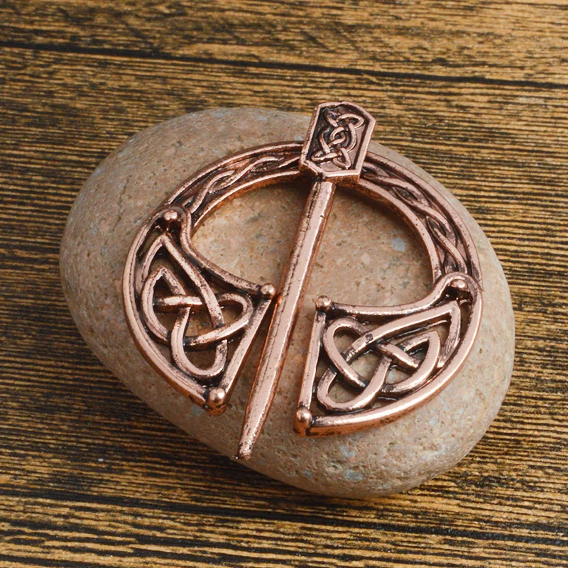 Бронзовая брошь GDHY в виде фотоэлемента средневекового Викинга средневековые