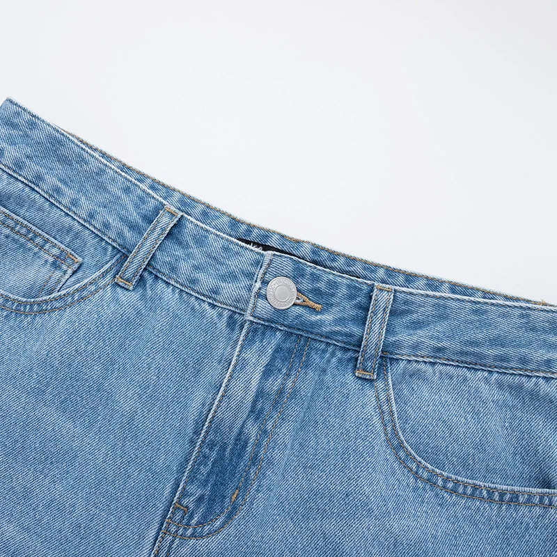 Джинсы SEMIR мужские укороченные из 100% хлопка узкие брючные джинсы с потертостями