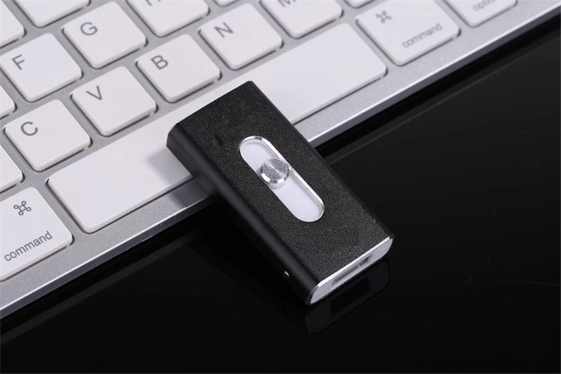 OTG USB флэш-накопитель для iPhone X/8/7/7 Plus/6 Plus/6s/5 ipad металлический флэш-накопитель HD флеш-накопитель 8 г 16г 32г 64Г 128 флеш-накопители usb камер драйвера 3,0